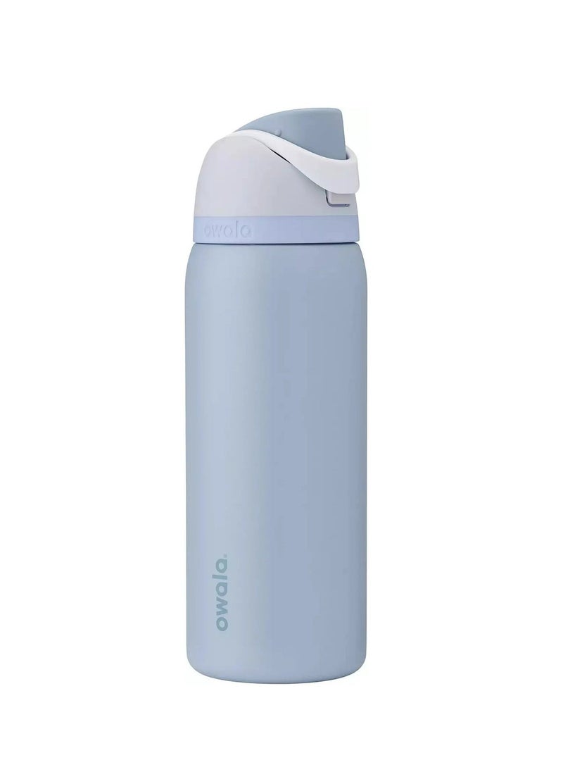 Owala （Sea Salt 24OZ）Freesip Insulated Stainless Steel Water Bottle With Straw For Sports And Travel, Bpa-Free,Freesip Insulated Stainless Steel Water Bottle With Straw For Sports And Travel, Bpa-Free - Image 2